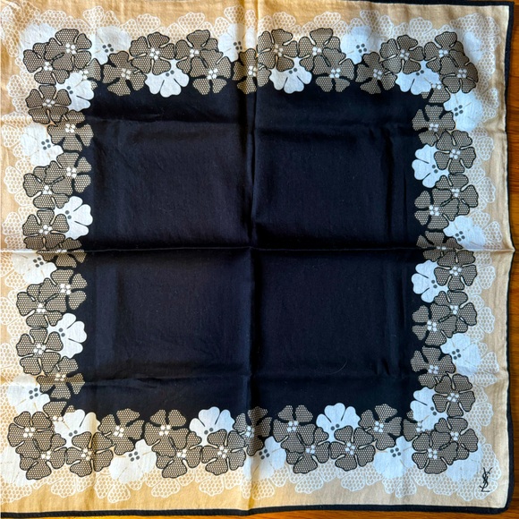 Yves Saint Laurent Accessories - Authentic YSL Scarf Handkerchief